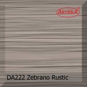 Акриловый камень DA222 Zebrano Rustic ТМ Akrilika Design