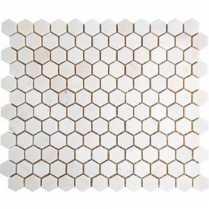 Мраморная мозаика Starmosaic Hex HEXAGON HEXAGON VMwP 23x23