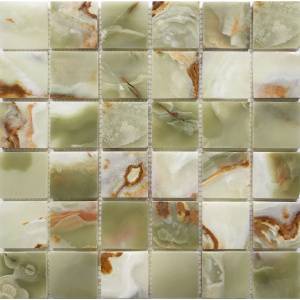 Мраморная мозаика Starmosaic Classic GREEN ONYX 48х48