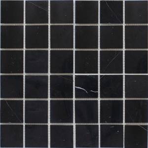 Мраморная мозаика Starmosaic Classic BLACK POLISHED 48х48