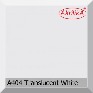 Акриловый камень A404 Translucent white ТМ Akrilika