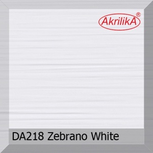 Акриловый камень DA218 Zebrano White ТМ Akrilika Design