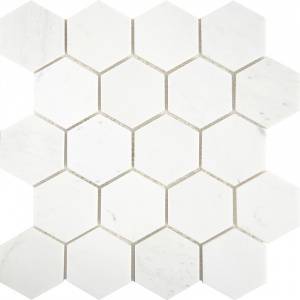 Мраморная мозаика Starmosaic Hex HEXAGON VMwP 64x74