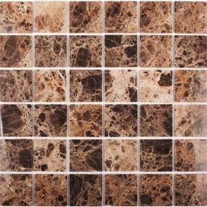 Мраморная мозаика Starmosaic Classic DARK EMPERADOR POLISHED 48х48