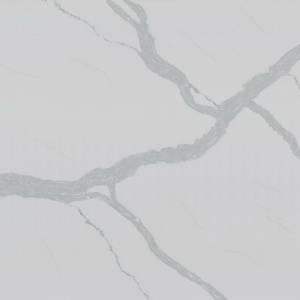 Кварцевый агломерат EQHM 008 Calacatta Santorini Etna Quartz