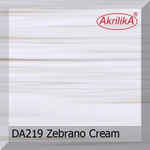 Акриловый камень DA219 Zebrano Cream ТМ Akrilika Design