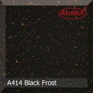 Акриловый камень A414 Black frost ТМ Akrilika