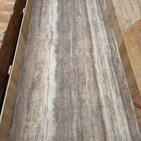 Гибкий камень Elrock Гибкая керамика Elrock GK056 Linear travertine claybank