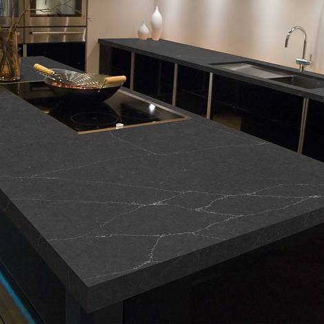 Avant Quartz Кварцевый агломерат Avant Quartz 7985 Ницца Ноир