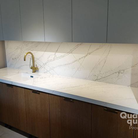 Quantra Quartz Кварцевый агломерат Pirouette 9976 Quantra Quartz