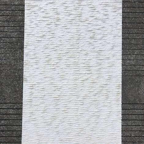 Гибкий камень Elrock Гибкая керамика Elrock GK110 Ridged stone pure white
