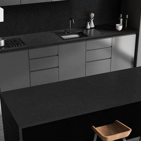 TECHGRES Керамогранит ABSOLUTE VOLCANIC BLACK TG3333 TECHGRES 20 мм