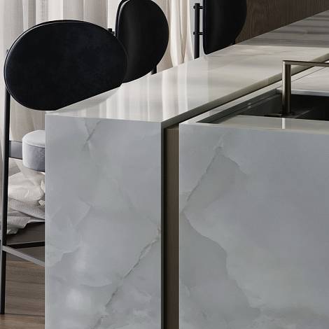 Etna Quartz Кварцевый агломерат Onyx Bianco EQJO 069 Etna Quartz