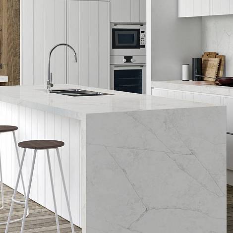 Avant Quartz Кварцевый агломерат Avant Quartz 7980 Ницца Бланк