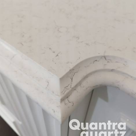 Quantra Quartz Кварцевый агломерат New Carrara 1673 Quantra Quartz