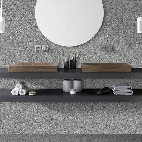 TECHGRES Керамогранит ABSOLUTE VOLCANIC GREY TG2121 TECHGRES 20 мм