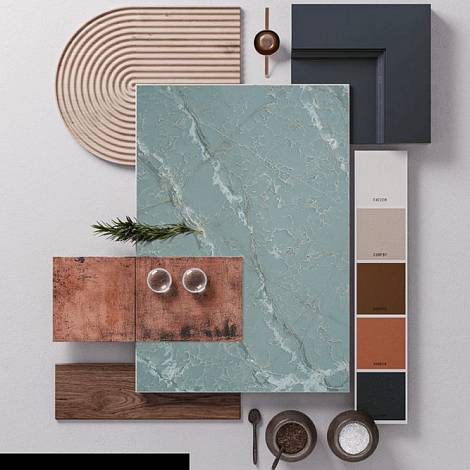 Quantra Quartz Кварцевый агломерат Buckingham 9963 Quantra Quartz