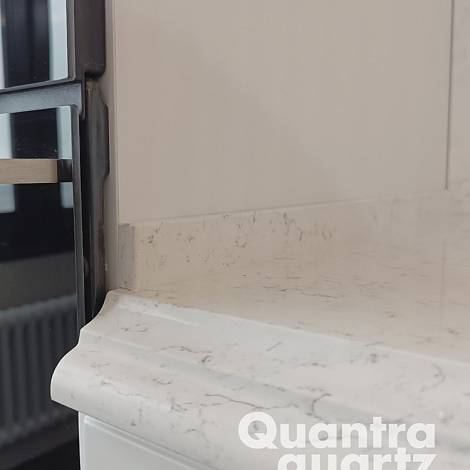 Quantra Quartz Кварцевый агломерат New Carrara 1673 Quantra Quartz