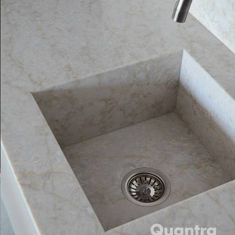 Quantra Quartz Кварцевый агломерат Cygnus Divine (Glencoe) 9510 Quantra Quartz