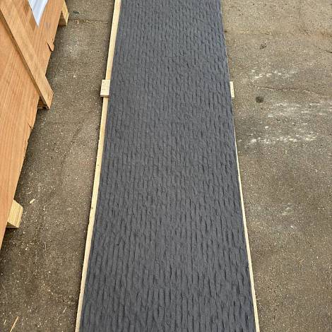 Гибкий камень Elrock Гибкая керамика Elrock GK099 Line stone dark grey