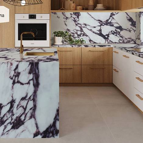Avant Quartz Кварцевый агломерат Avant Quartz 5755 Калакатта Виола