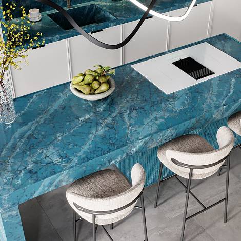 Quantra Quartz Кварцевый агломерат Fontainebleau 9986 Quantra Quartz