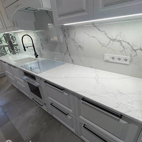Quantra Quartz Кварцевый агломерат Leonardo 9996 Quantra Quartz