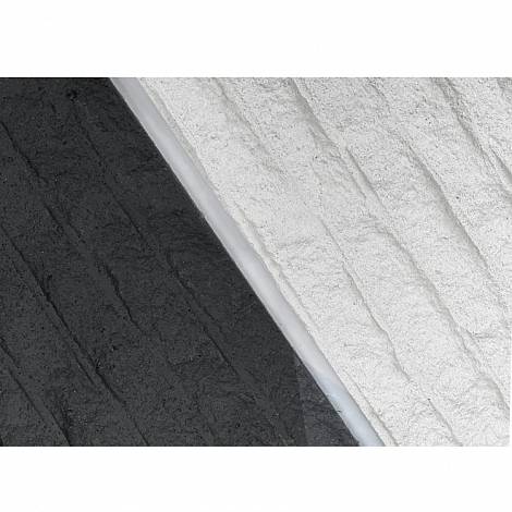 Гибкий камень Elrock Гибкая керамика Elrock GK099 Line stone dark grey