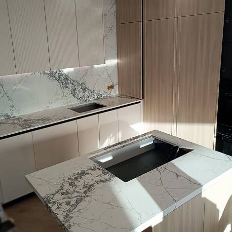 Quantra Quartz Кварцевый агломерат La Dolce Vita 9962 Quantra Quartz