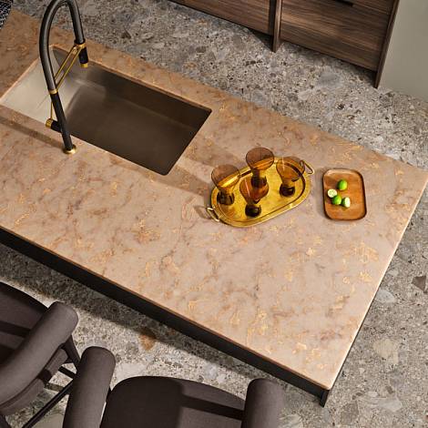 Quantra Quartz Кварцевый агломерат Artisan Wool 2430 Quantra Quartz