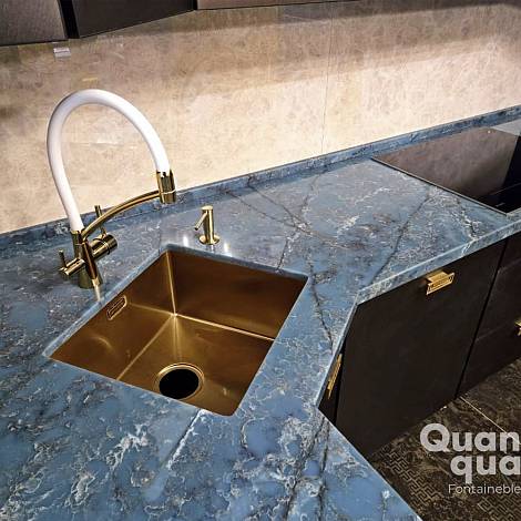 Quantra Quartz Кварцевый агломерат Fontainebleau 9986 Quantra Quartz