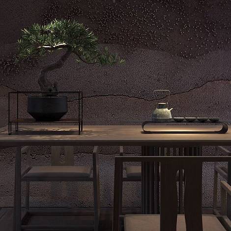 Гибкий камень Elrock Гибкая керамика Elrock GK113 Relic rammed earth gradient grey