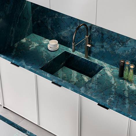 Quantra Quartz Кварцевый агломерат Fontainebleau 9986 Quantra Quartz