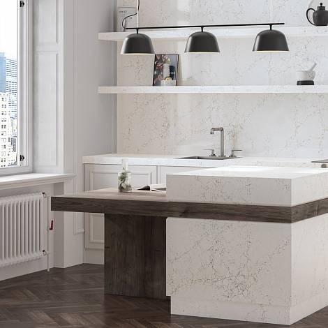 Quantra Quartz Кварцевый агломерат Antonio 7700 Quantra Quartz