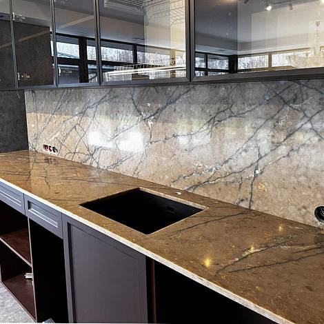 Quantra Quartz Кварцевый агломерат Golden Gate 9965 Quantra Quartz