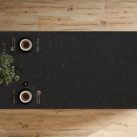 Quantra Quartz Кварцевый агломерат Brown Leaf 2456 Quantra Quartz
