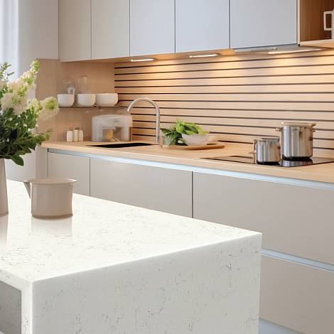 Etna Quartz Кварцевый агломерат Carrara EQMM 101 Etna Quartz