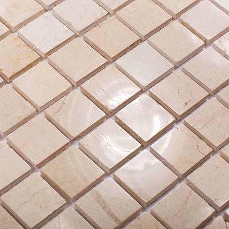 STARmosaic мраморная мозаика Мраморная мозаика Starmosaic Classic CREMA MARFIL POLISHED 20х20