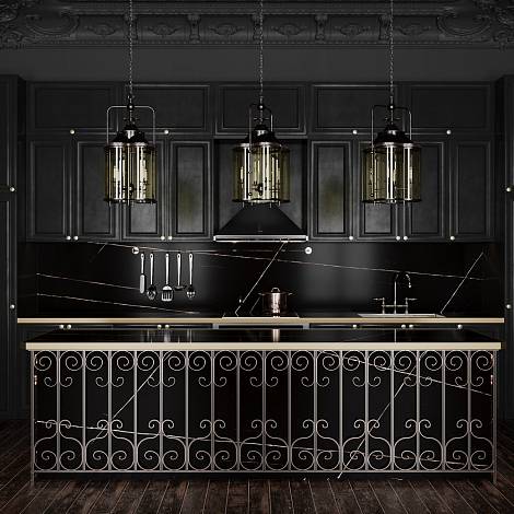 Vicostone Кварцевый агломерат Vicostone BQ9700 SAHARA NOIR