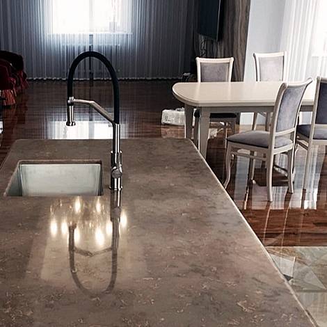 Quantra Quartz Кварцевый агломерат Artisan Wool 2430 Quantra Quartz