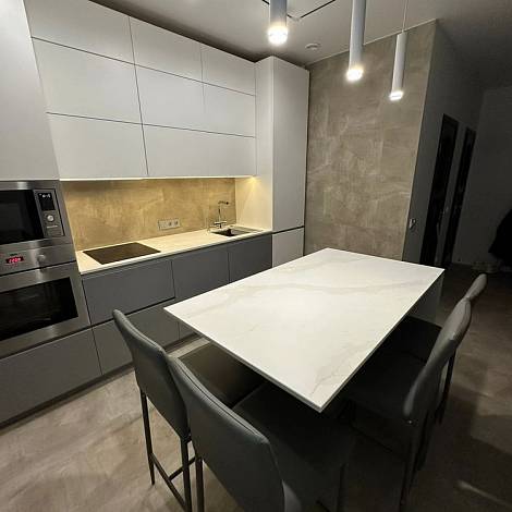 Alfa Quartz Кварцевый агломерат Alfa Quartz AQ-009 Calacatta Del Fiore