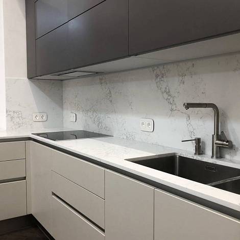 Avant Quartz Кварцевый агломерат Avant Quartz 7100 Статуарио Лилль