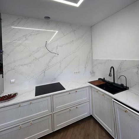 Quantra Quartz Кварцевый агломерат Leonardo 9996 Quantra Quartz