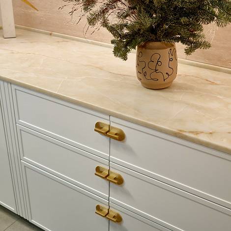 Aleph Stone Кварцевый агломерат ALEPH STONE A96 Ivory Glace