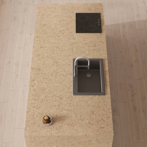 Quantra Quartz Кварцевый агломерат Ancient Beige 2455 Quantra Quartz