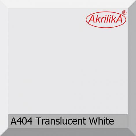 Akrilika Акриловый камень A404 Translucent white ТМ Akrilika