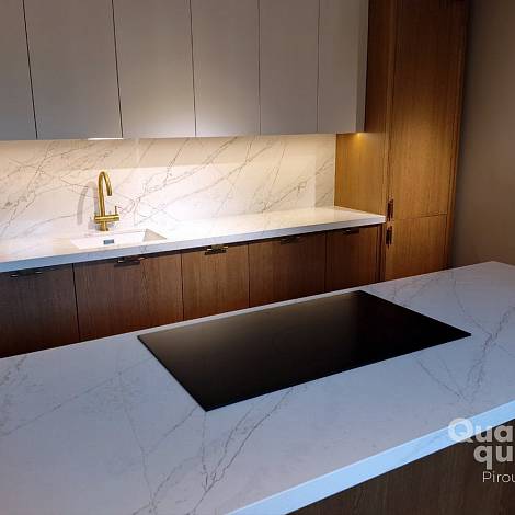 Quantra Quartz Кварцевый агломерат Pirouette 9976 Quantra Quartz