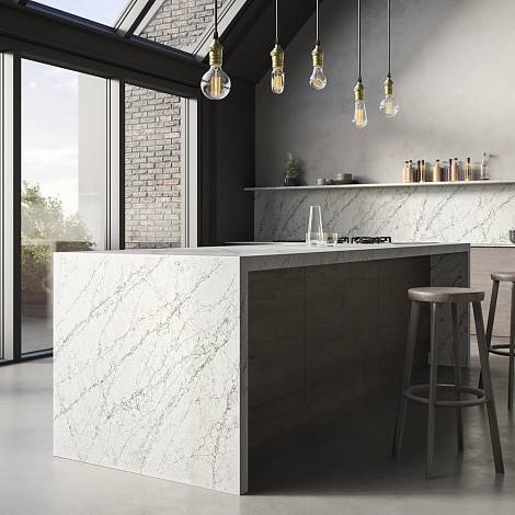Quantra Quartz Кварцевый агломерат Pirouette 9976 Quantra Quartz
