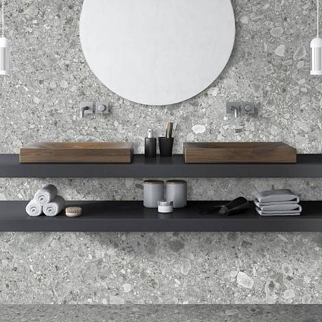 TECHGRES Керамогранит TERAZZO GREY TG8888 TECHGRES 20 мм
