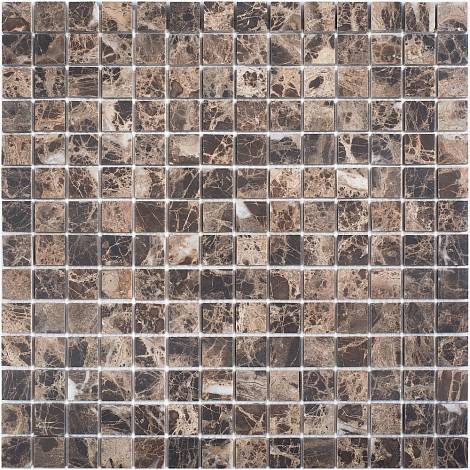 STARmosaic мраморная мозаика Мраморная мозаика Starmosaic Classic DARK EMPERADOR MATT 20x20